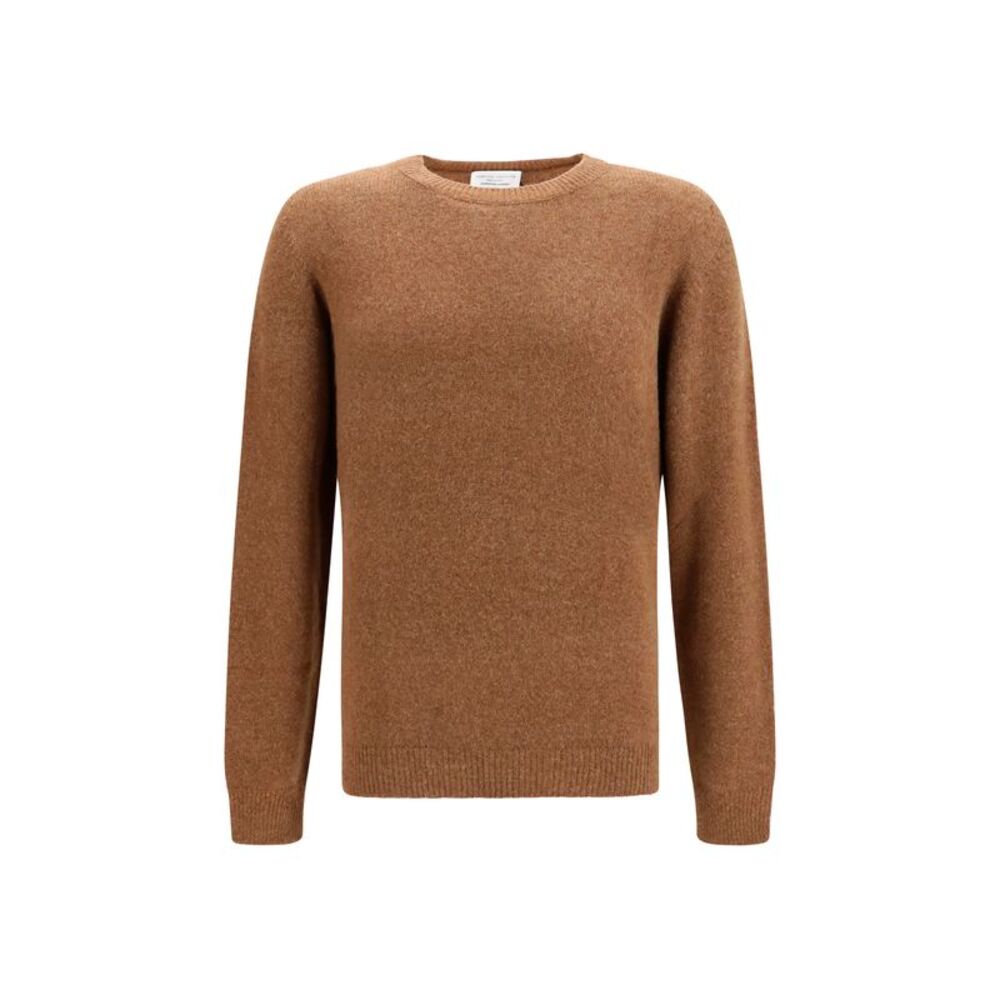 Roberto Collina Men Wool And Camel Sweater